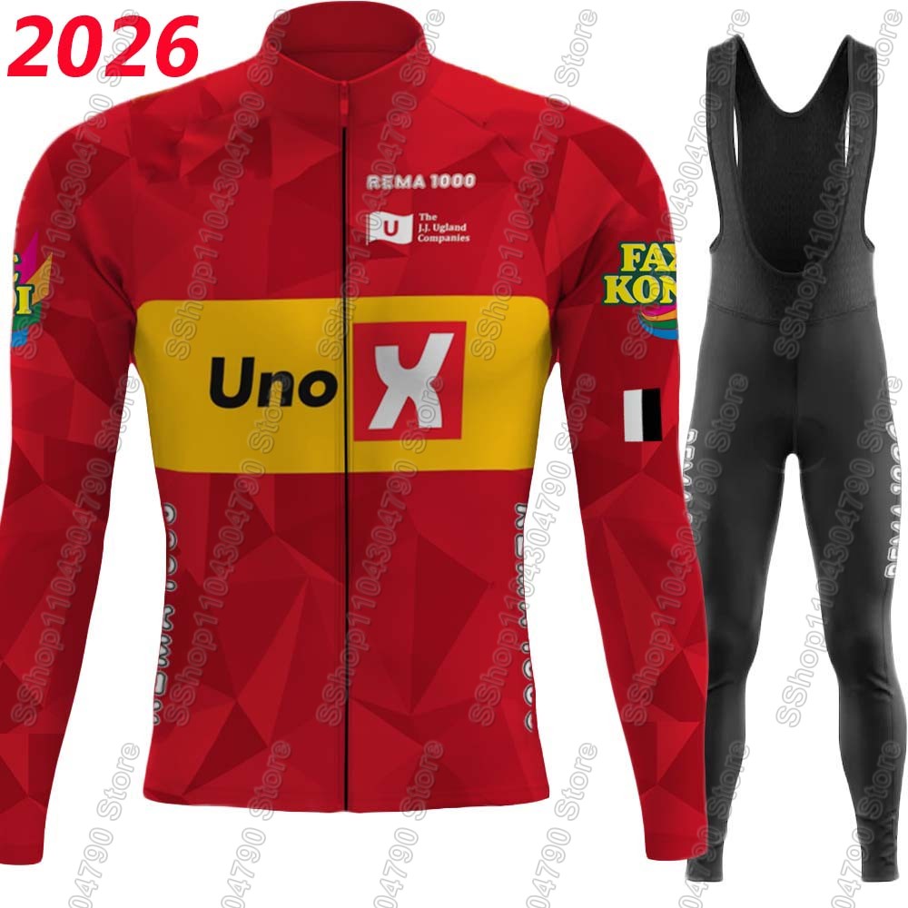 Cycling Gear Jersey - Uno X Pro team 2026 Wielertrui