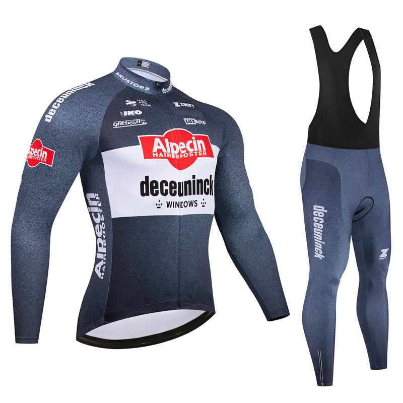 Cycling Gear Brands - Alpecin Team Heren Wielertrui Lange Mouw