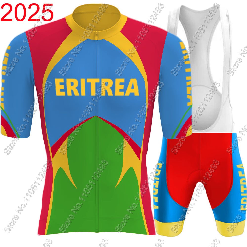 Cycling Gear Brands - 2025, Eritrea Nationaal Team Wielertrui Set