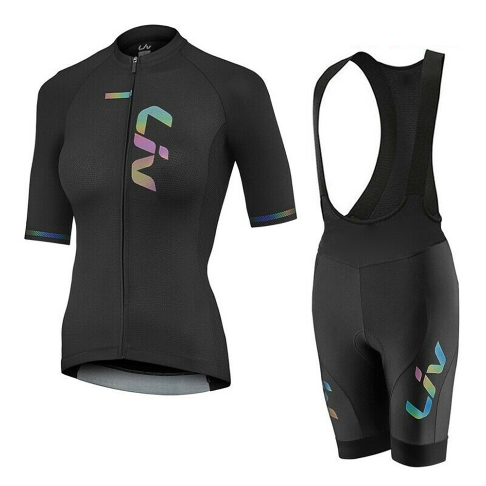 Cycling Gear Jersey - Liv Zomer Fietsshirt Bib Shorts Set