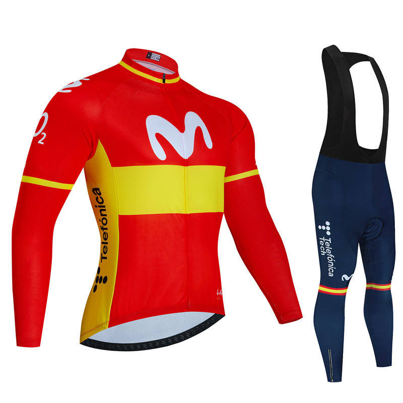 Spanje Movistar Herfst Lange M - Cycling Gear Brands recensie en prijs