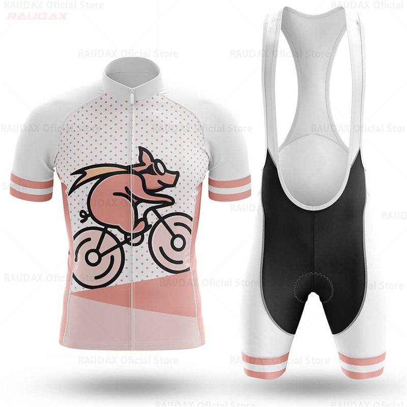 Grappige varkenscartoon anime  - Cycling Gear Jersey recensie en prijs