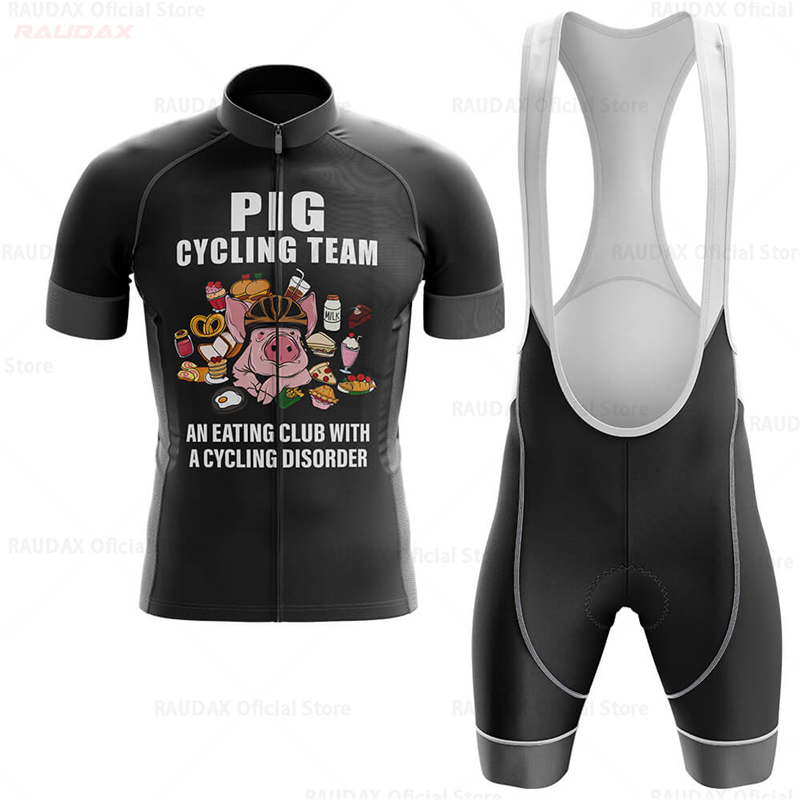 Grappige varkenscartoon anime  - Cycling Gear Jersey recensie en prijs