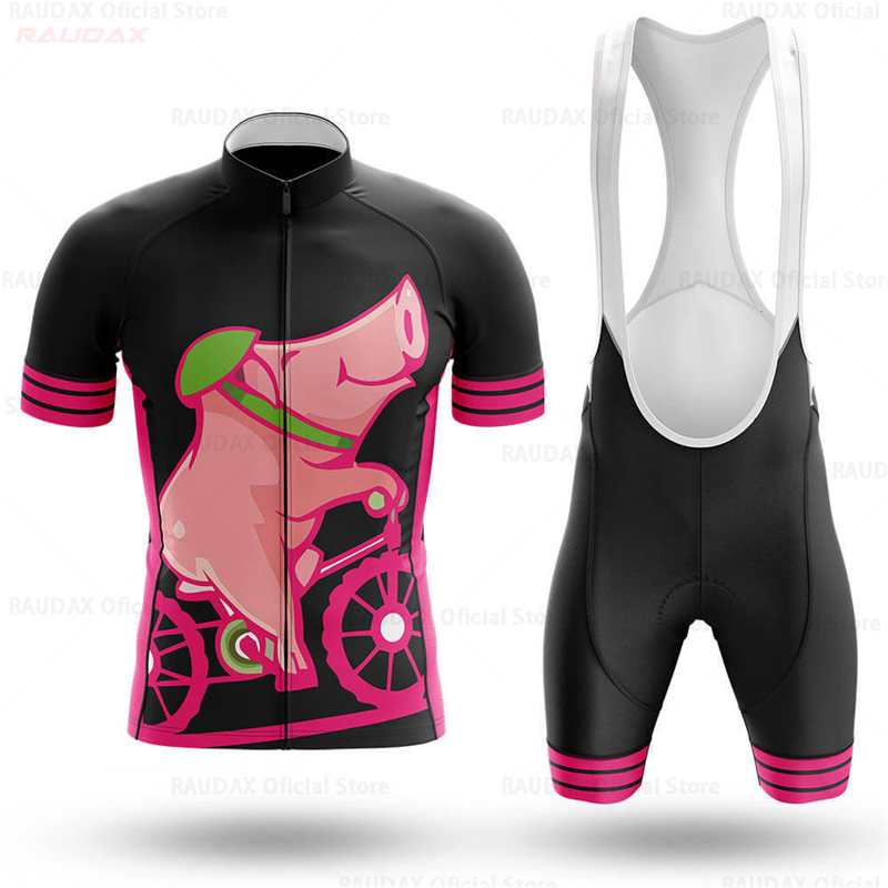 Grappige varkenscartoon anime  - Cycling Gear Jersey recensie en prijs