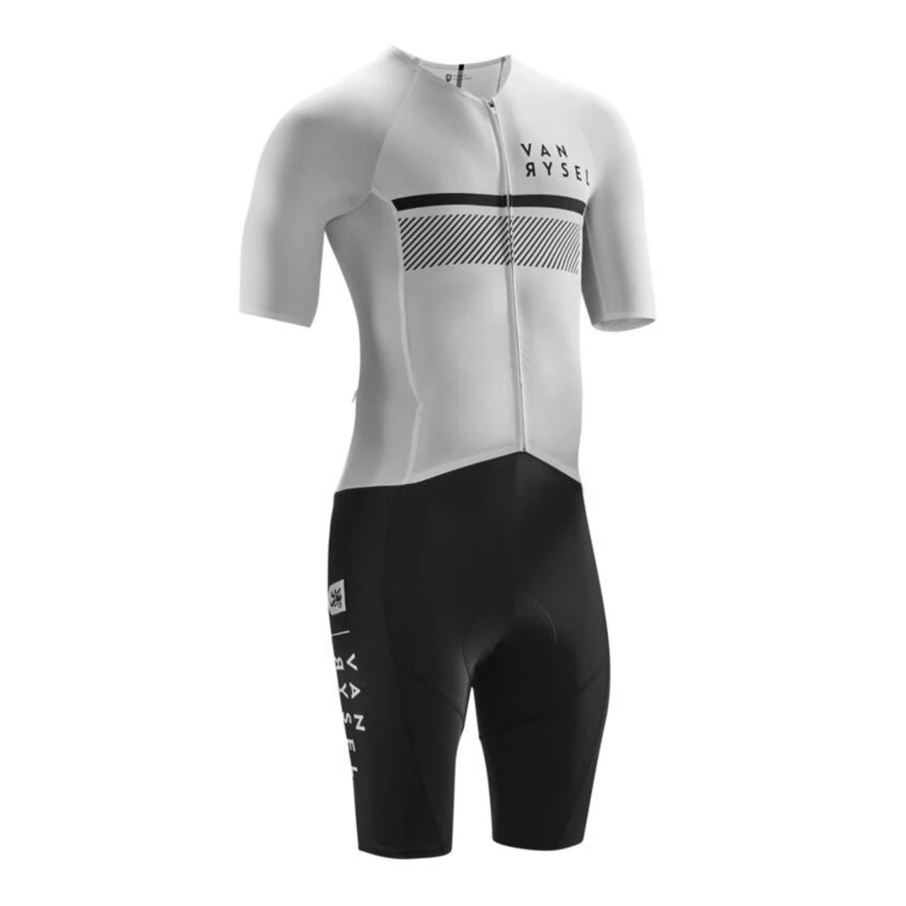 Vanrysel Wit/zwart Triatlonpak - Cycling Gear Brands recensie en prijs