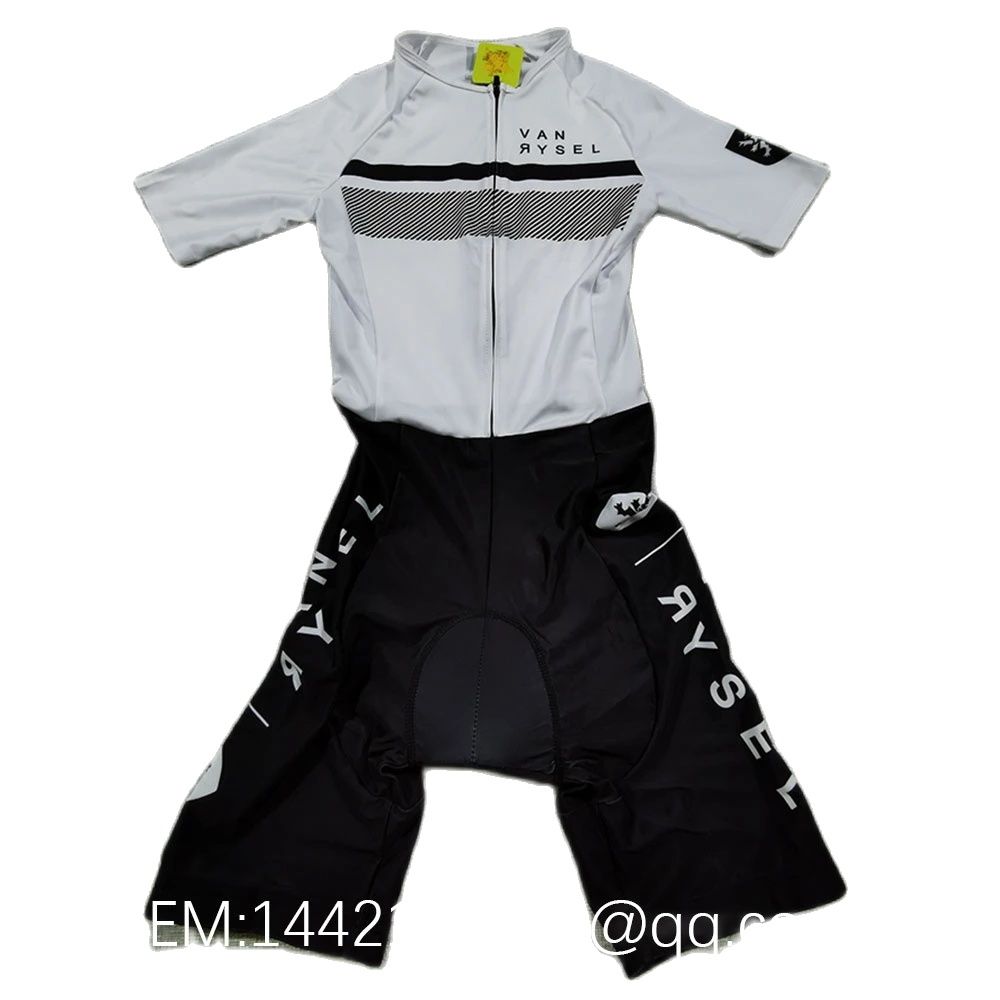 Vanrysel Wit/zwart Triatlonpak - Cycling Gear Brands recensie en prijs