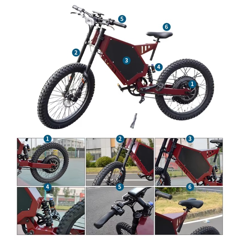 Modificatie Kindercrossmotor E - Carbon Bike Frame recensie en prijs
